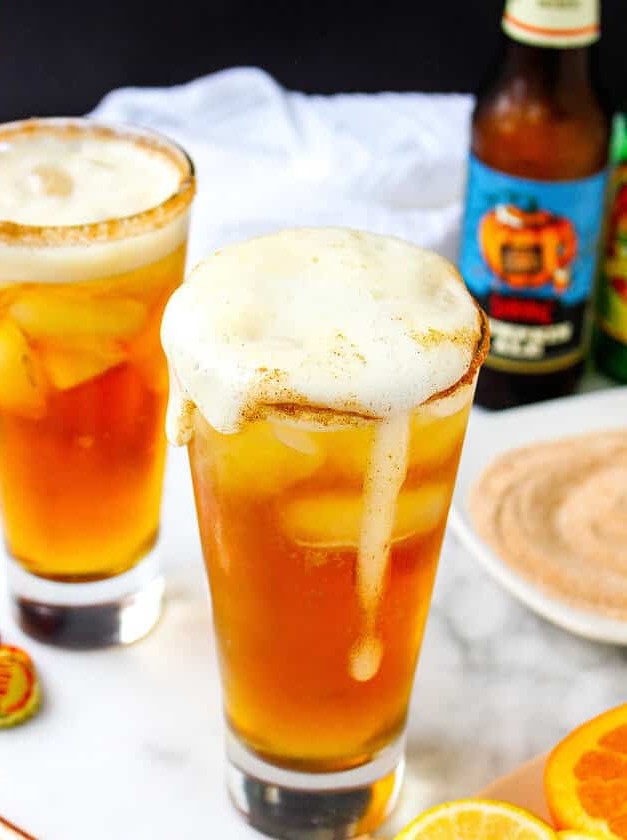 Gingered Pumpkin Beer Shandy