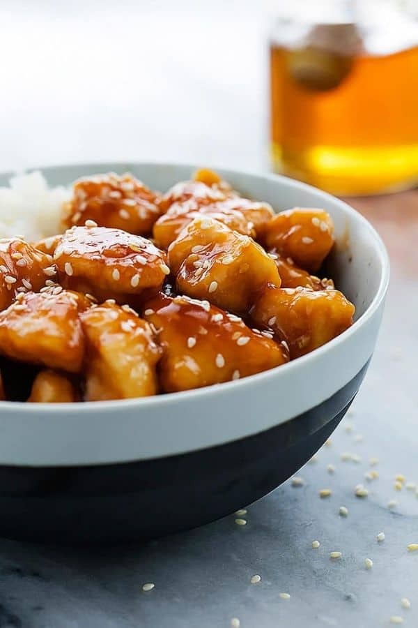 Honey Sesame Chicken Crock Pot Delight