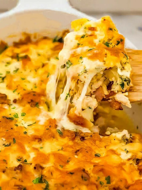 Bacon Chicken Keto Casserole Delight