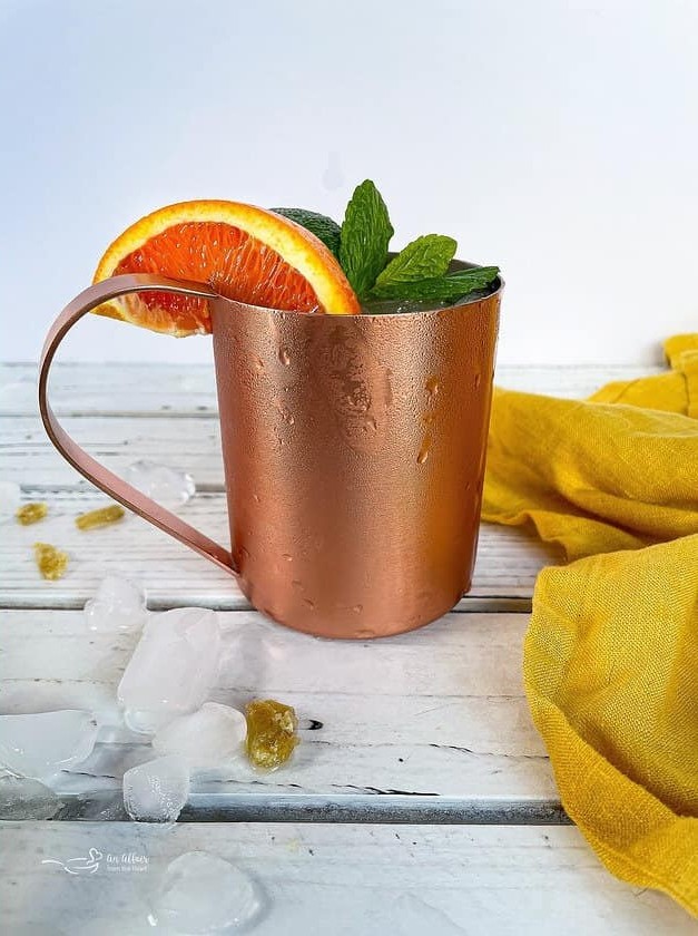 Bourbon Bliss in a Copper Mug