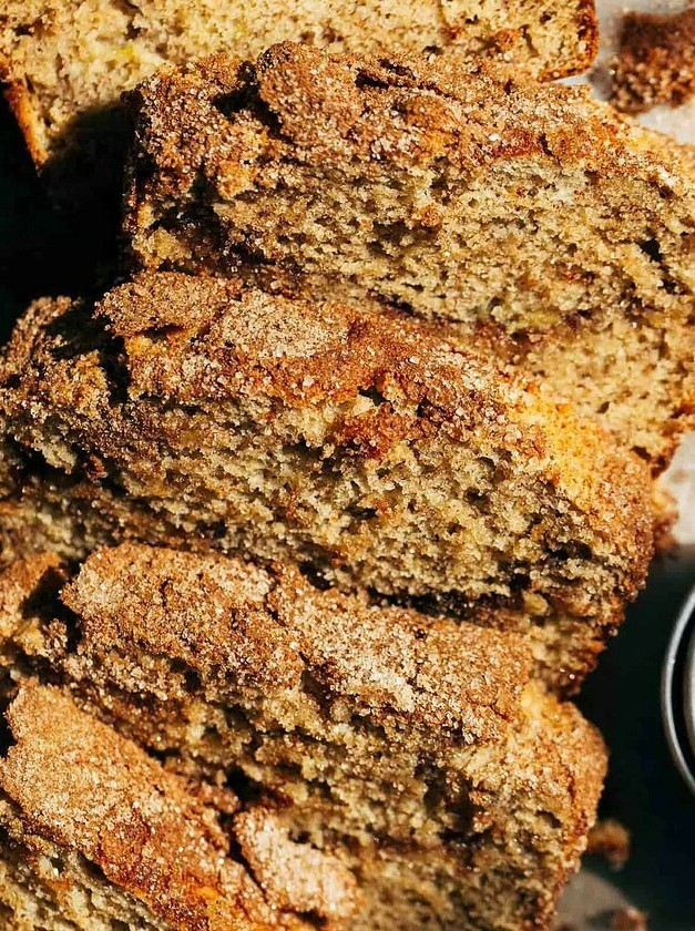 Sweet Cinnamon Swirl Banana Bread