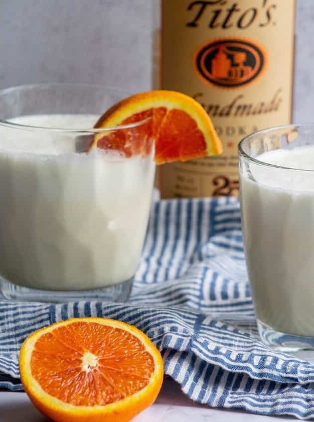 Orange Bliss: Boozy Creamy Frozen Treat