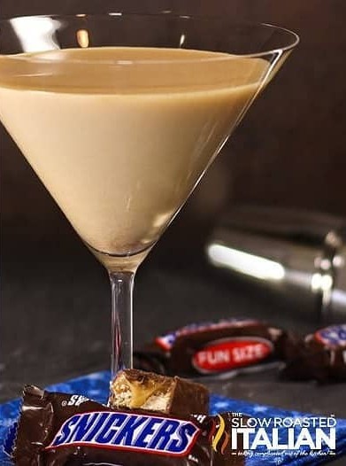 Chocolate Peanut Butter Candy Martini