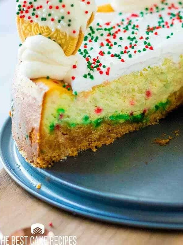Vanilla Oreo Cheesecake Holiday Delight