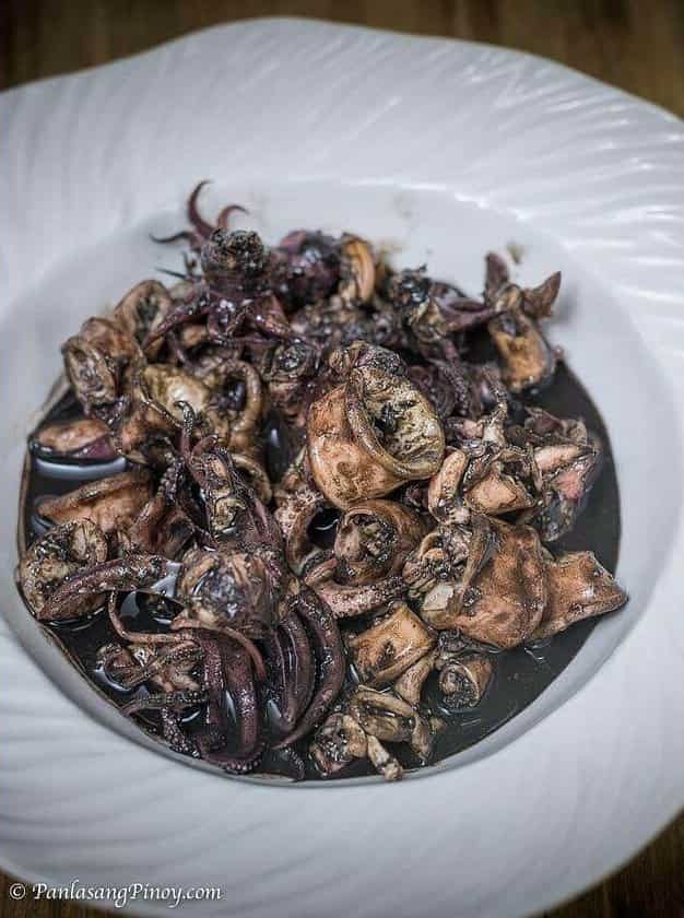 Squid in Filipino-Style Soy Sauce Stew