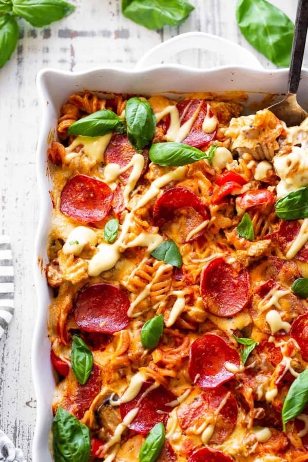 Gluten-Free Paleo Pizza Casserole Delight