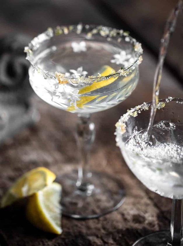 Lilac Lemon Breeze Cocktail Delight