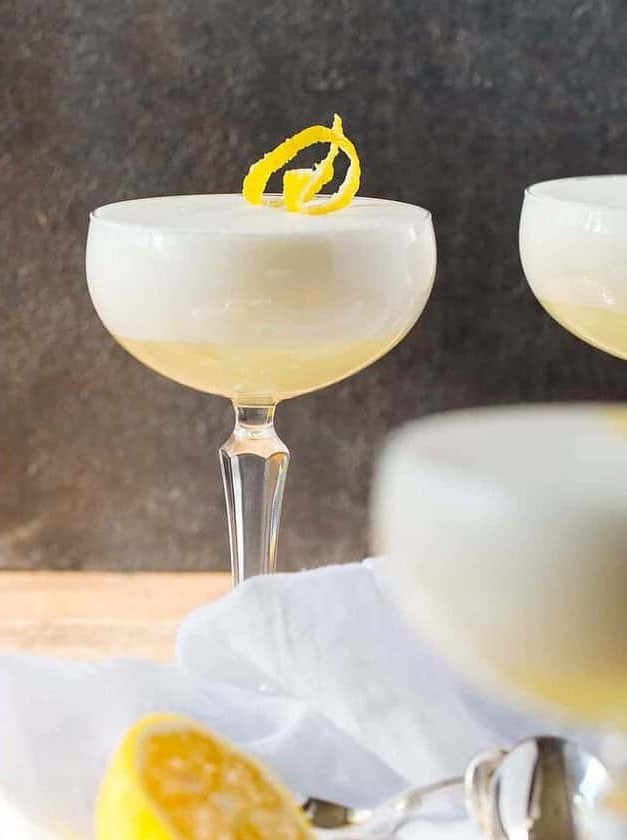 Lemon Cream Wine Cocktail Delight