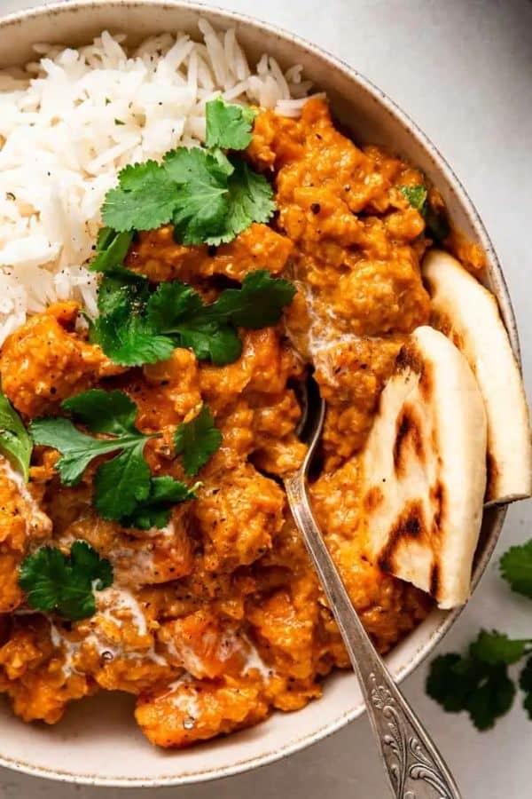 Sweet Potato Lentil Curry Delight