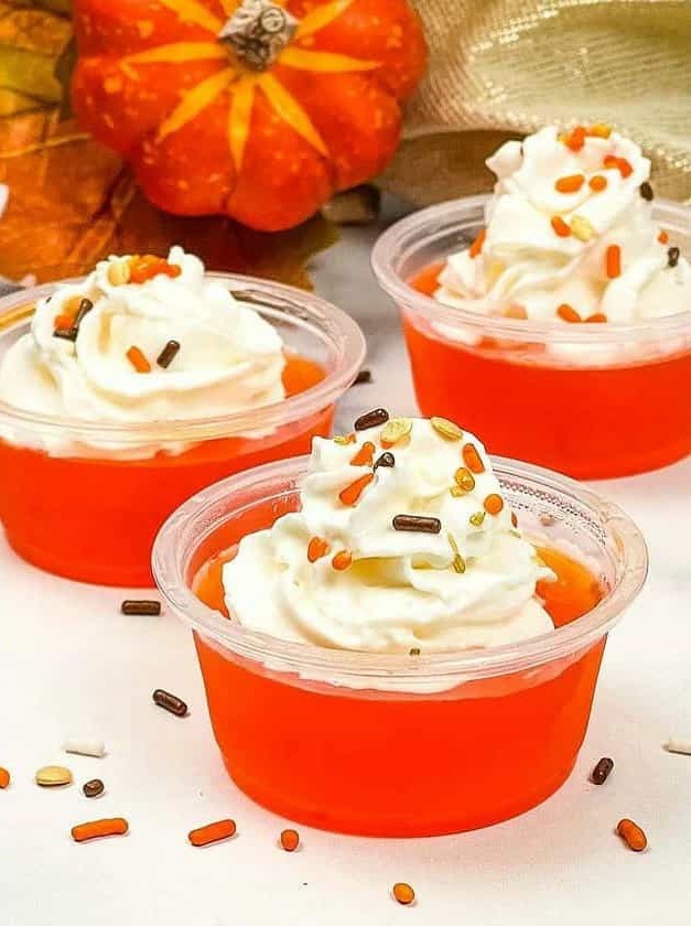 Cinnamon Whiskey Jello Shots