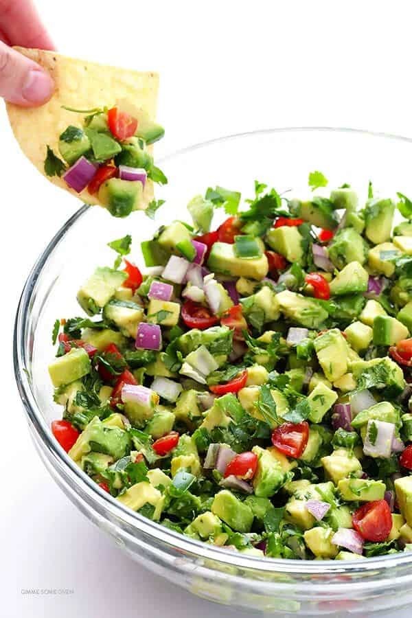 Fresh Homemade Chunky Guacamole Recipe