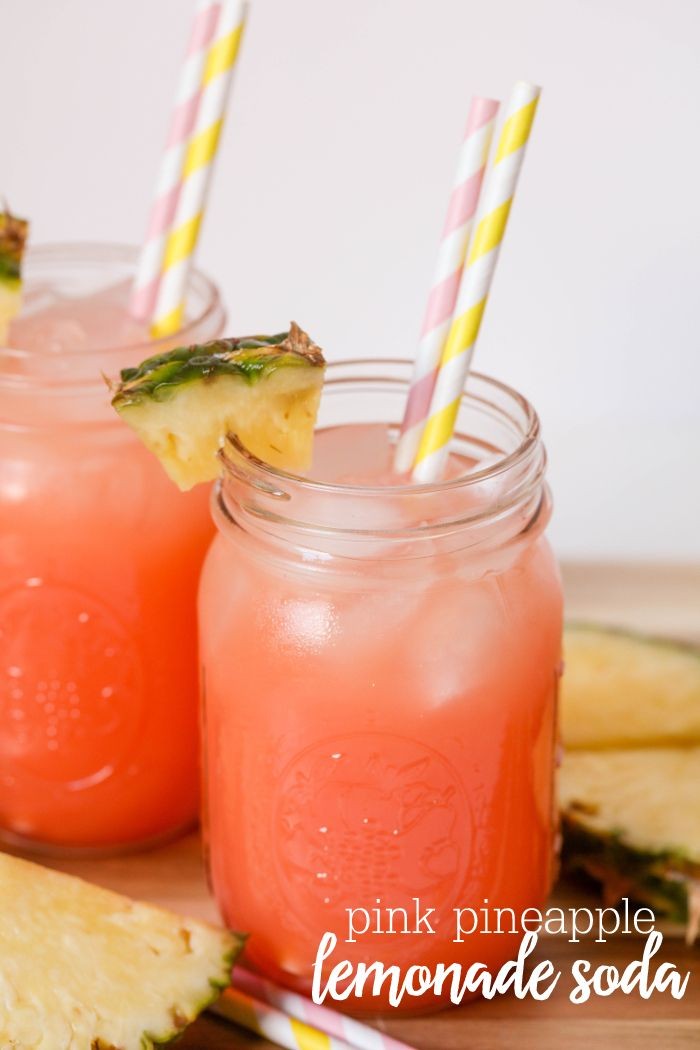 Tropical Pink Summer Drink Recipe