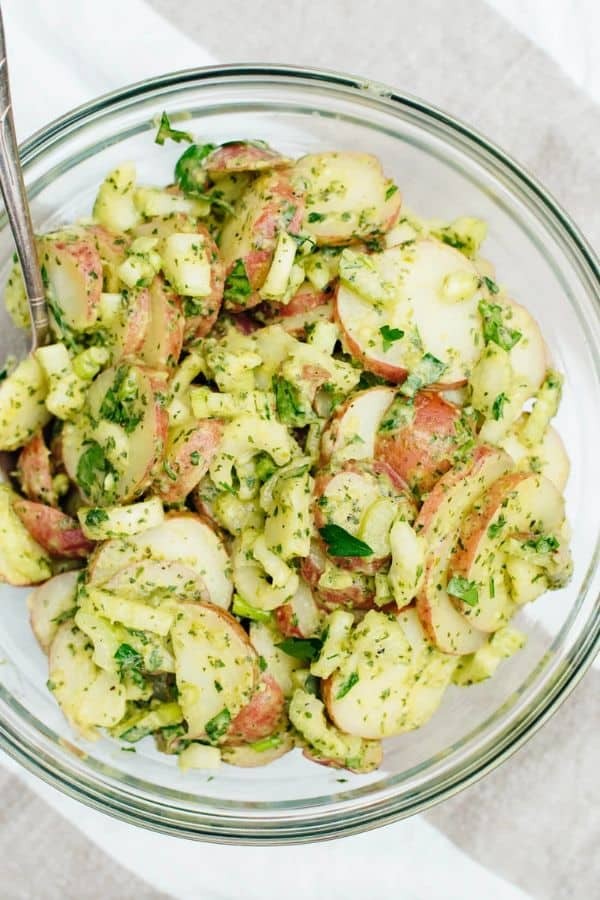 Fresh Herb Potato Salad Delight