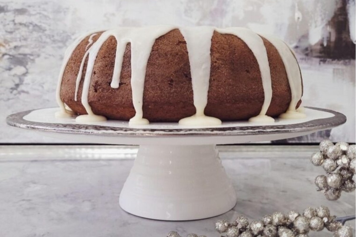 Spiked Eggnog Bundt Delight