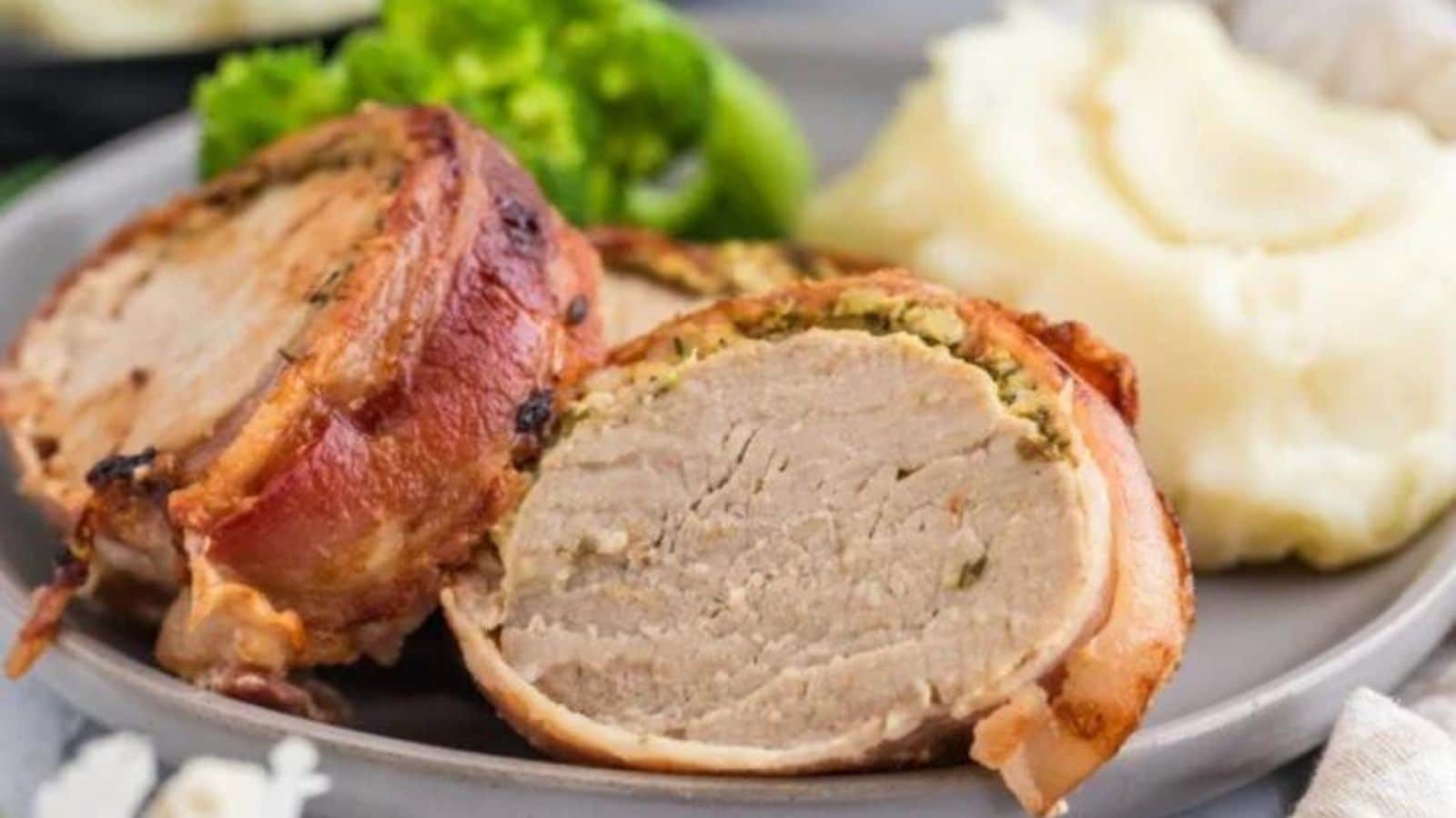 Herby Smoked Pork Tenderloin in the Air Fryer