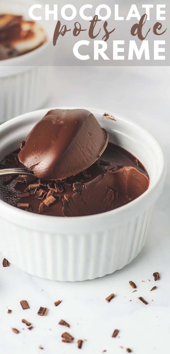 Decadent Dark Chocolate Pots