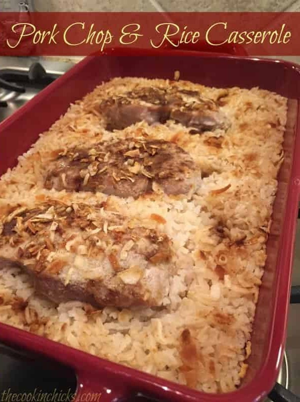Simple Pork Chop and Rice Bake Recipe