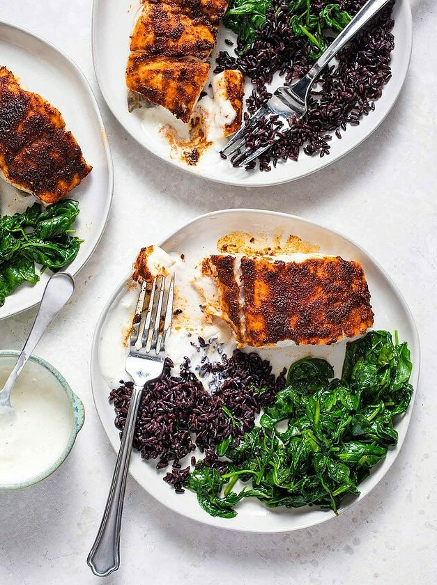 Elegant Red Snapper Blackened Delight