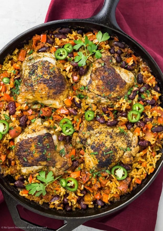 Garlic Butter Chicken and Rice Delight