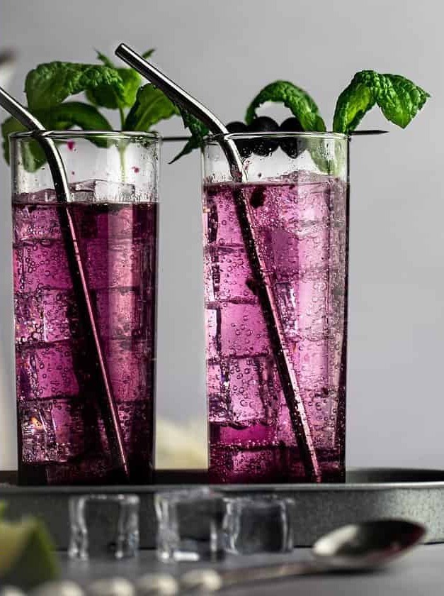 Blueberry Twist on Classic Mojito