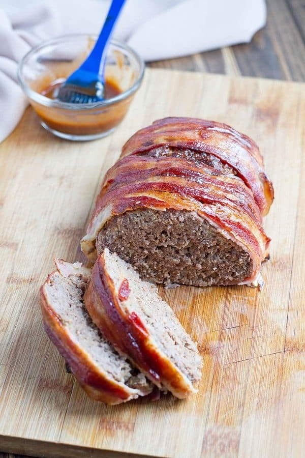 Bacon Enriched Smoky Meat Loaf