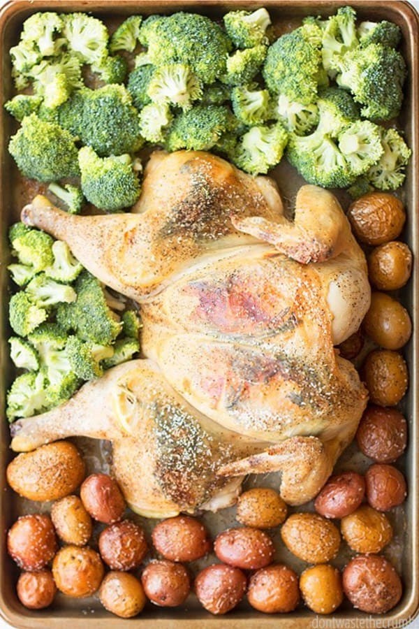 Herb-Infused Chicken on a Single Tray