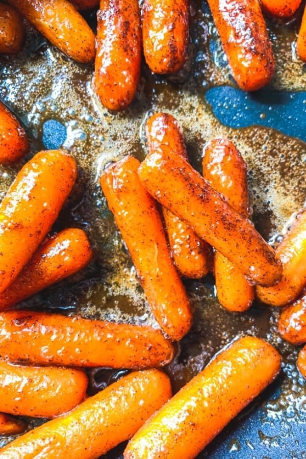 Sweet Brown Sugar Glazed Carrots