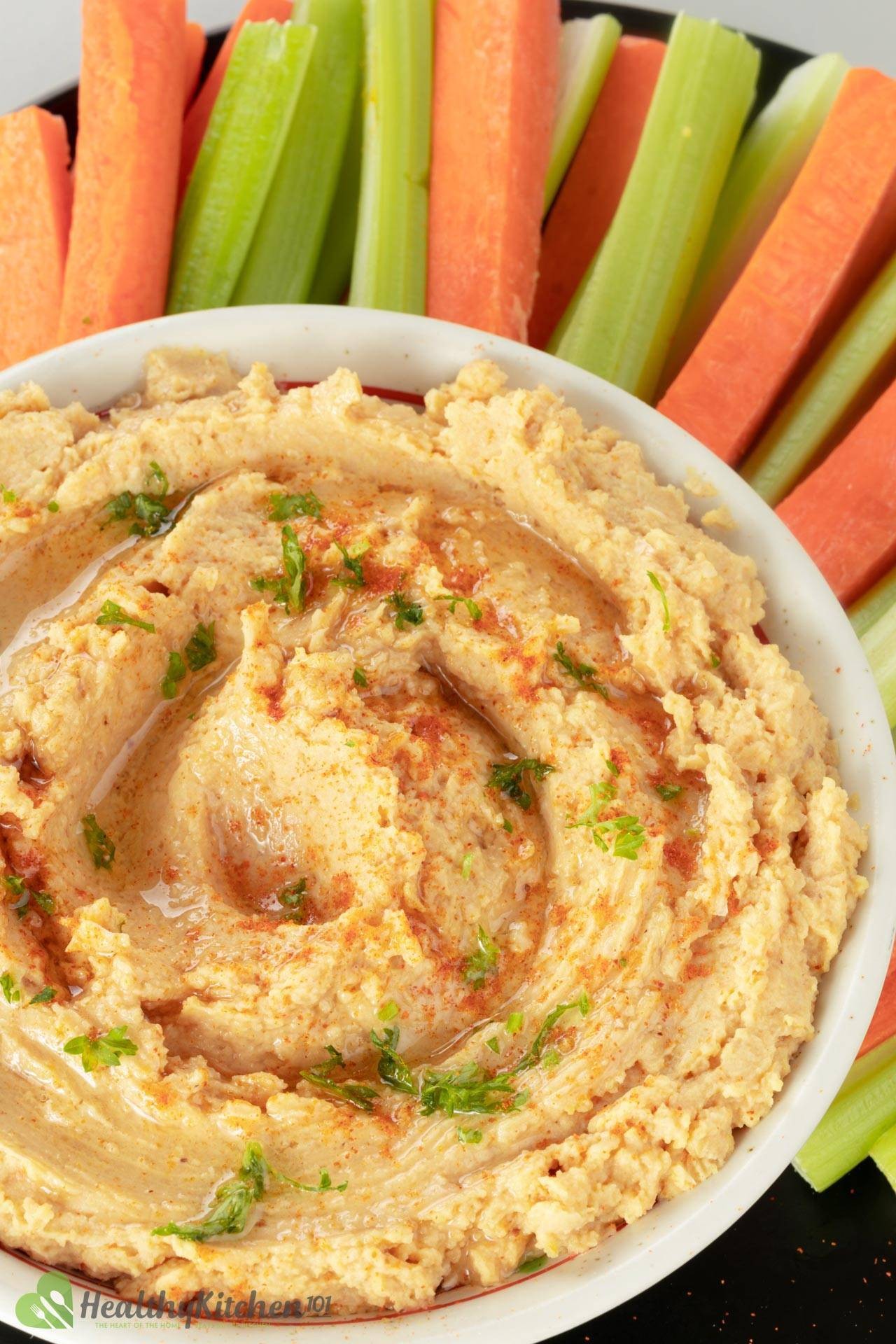 Creamy Tahini Hummus Dip Recipe