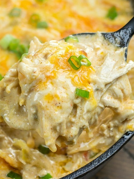 Keto Green Chili Chicken Casserole Delight