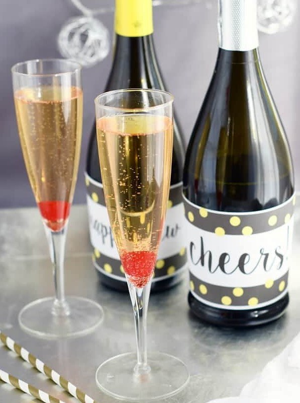 Orange Amaretto Twist on Classic Champagne