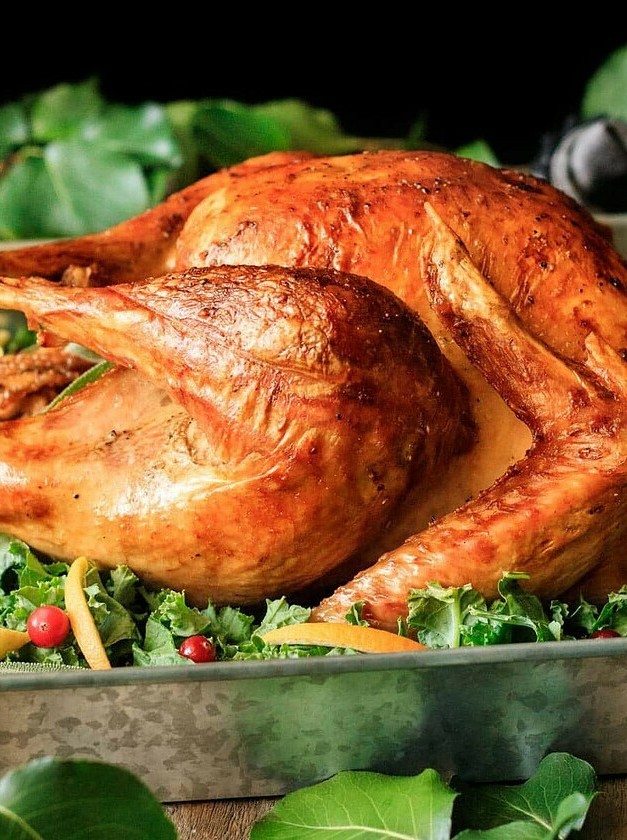 Easy Crispy Roasted Turkey Recipe