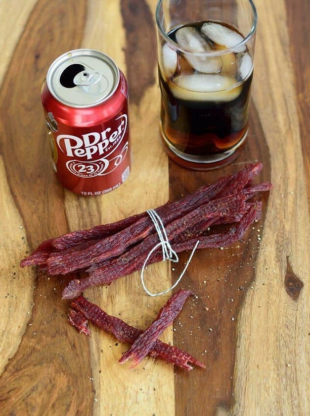 Sweet Soda Twist on Classic Beef Snack