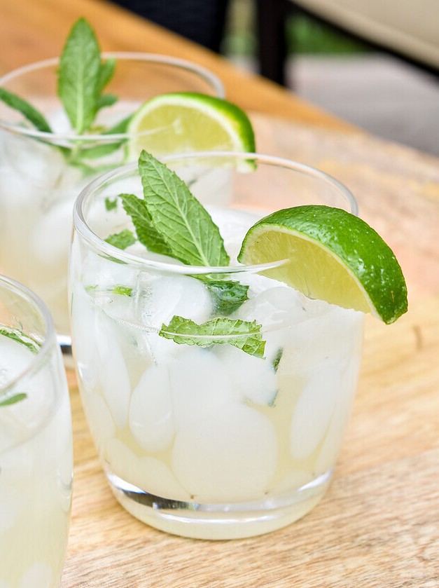 Minty Tequila Spritz with a Twist