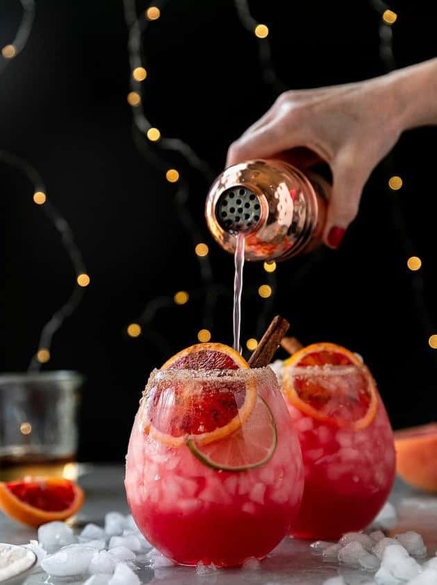 Winter Tequila Paloma Delight