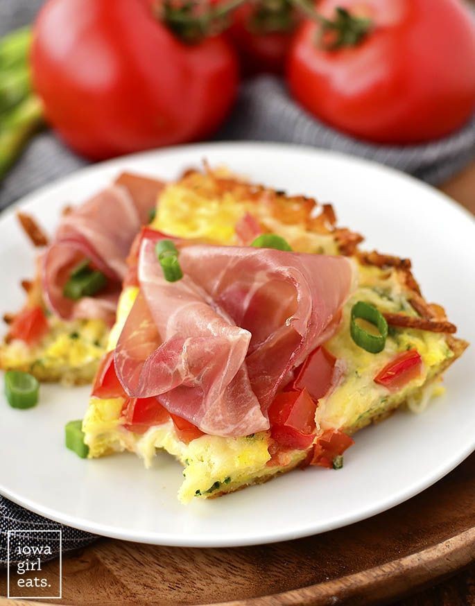 Breakfast Phyllo Pizza with Bacon and Eggs