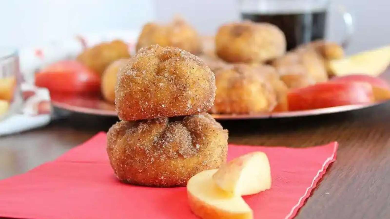 Air-Fried Autumn Treats: Cinnamon Apple Bites