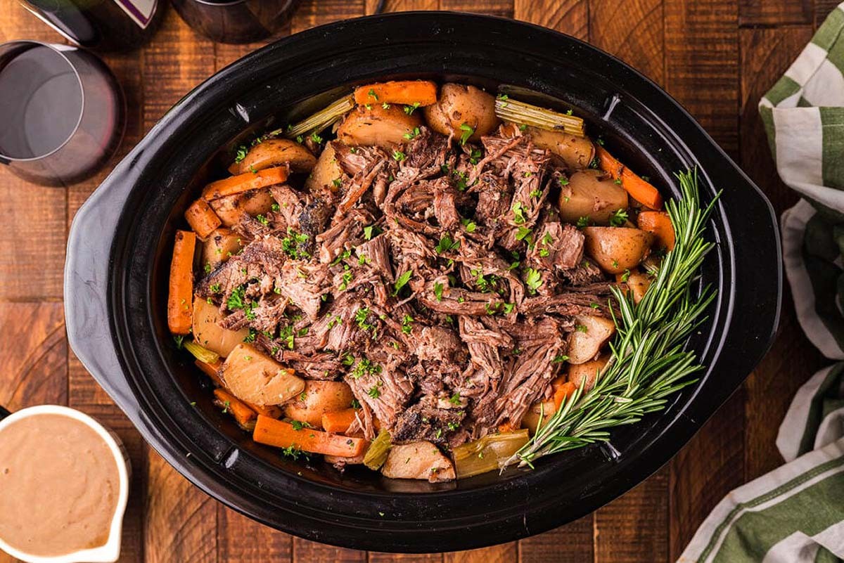Easy Red Wine Pot Roast Delight