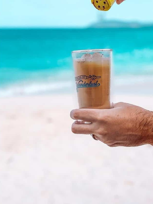 Coconut Rum Bliss in a Glass