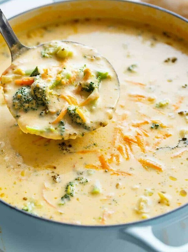 Quick Broccoli Cheddar Soup Recipe