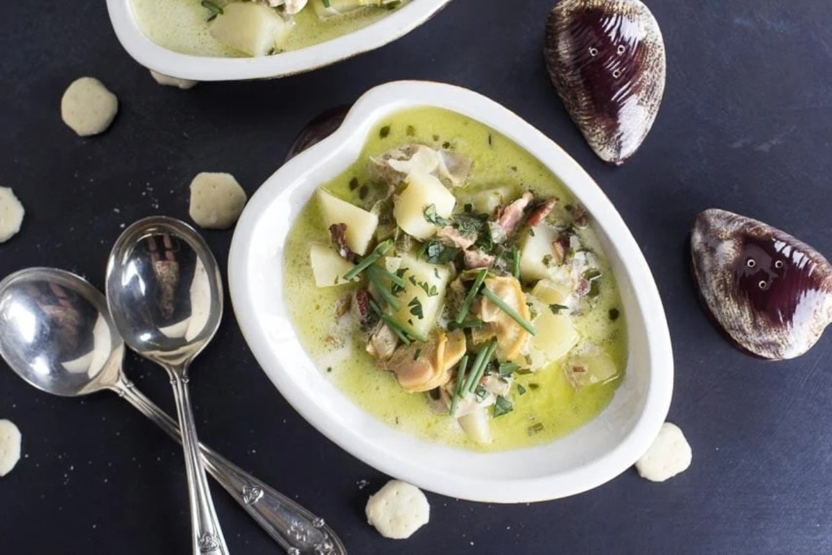 Creamy Low FODMAP Clam Soup