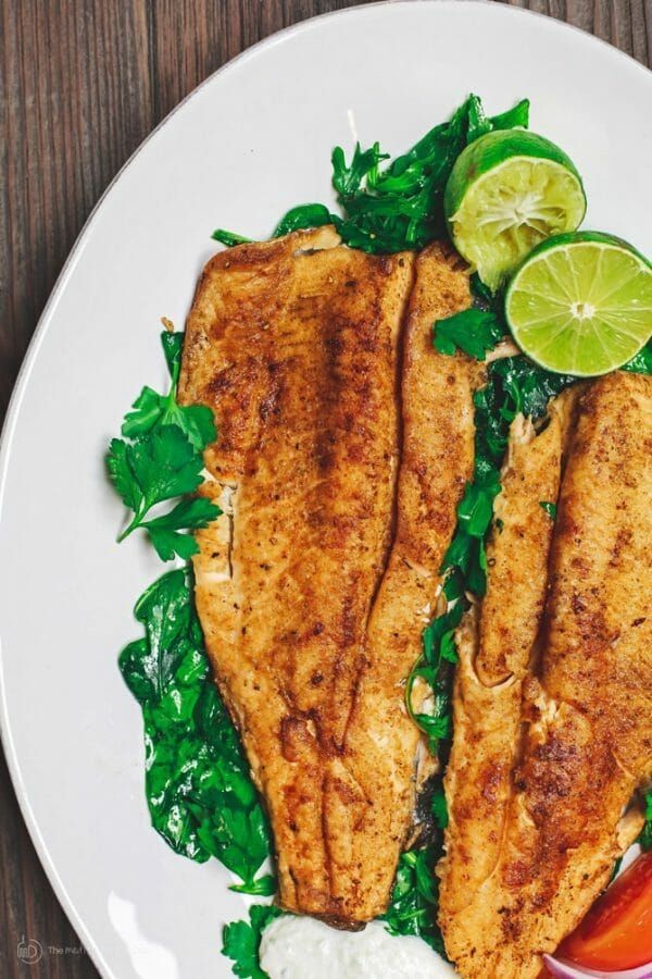 Garlic Herb Glaze for Pan-Seared Trout