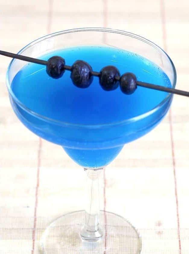 Blueberry Bliss in a Glass