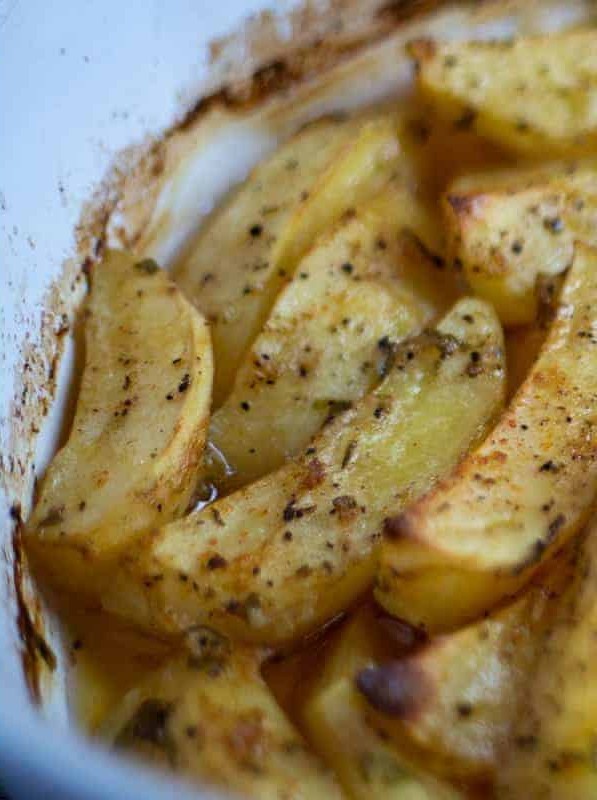 Roasted Lemon Greek Potato Delight