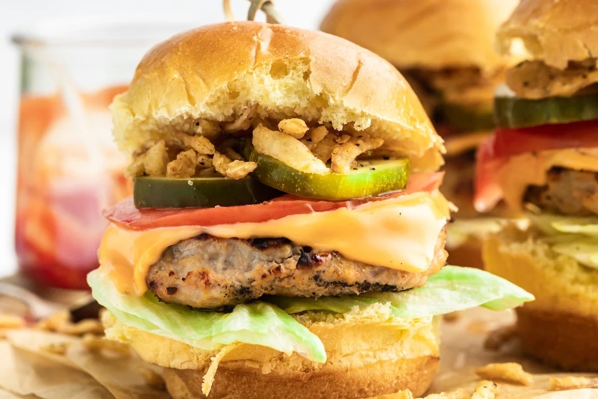 Turkey Burger Sliders Recipe