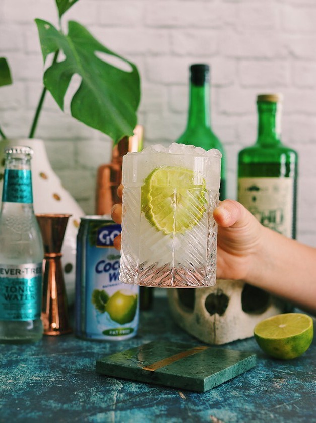 Smoky Coconut Mezcal Margarita Refreshment