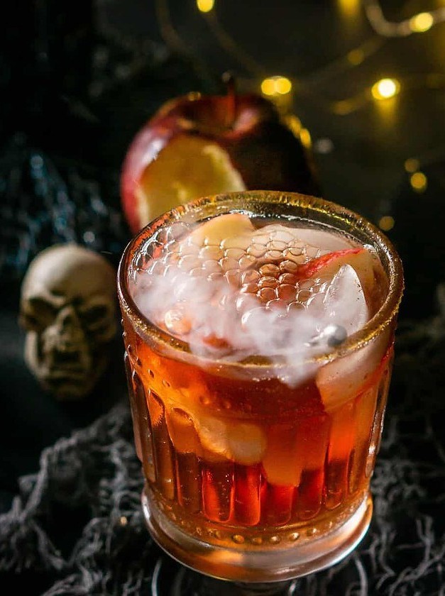 Dark Apple Delight Cocktail
