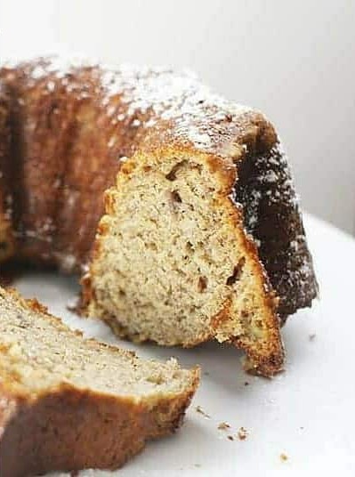 Soft Banana Bundt Cake Delight