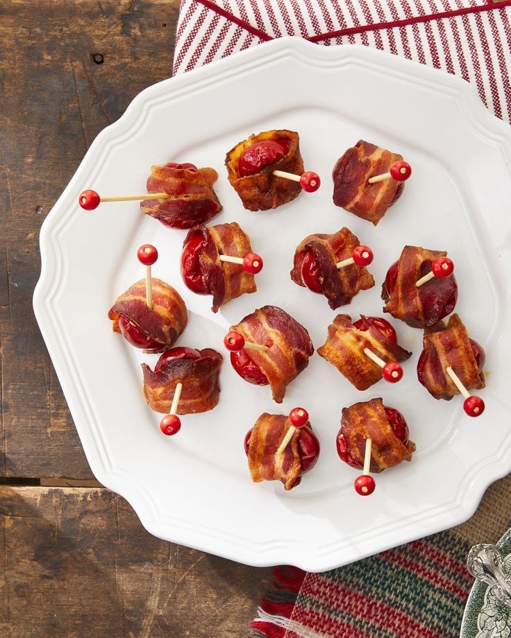 Sweet Peppers Wrapped in Crispy Bacon