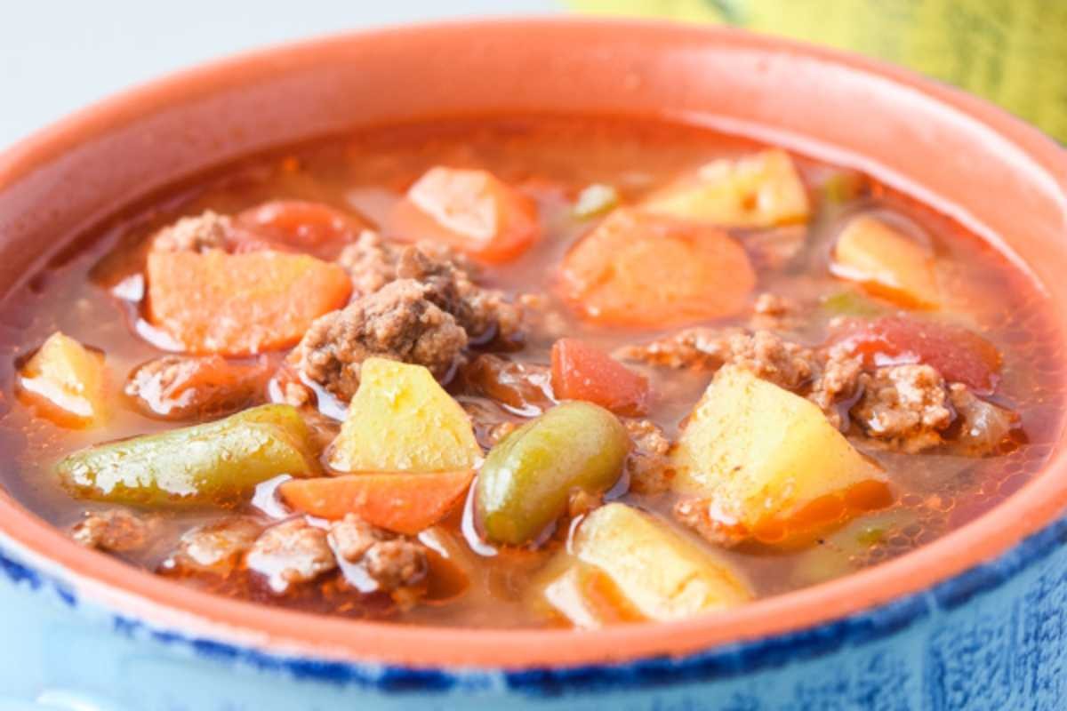 Whole30 Paleo Hamburger Stew in Minutes