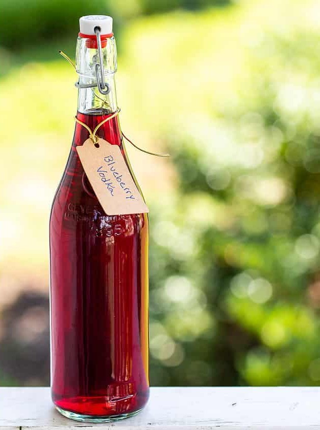 Infused with Freshness: Blueberry Vodka Delight